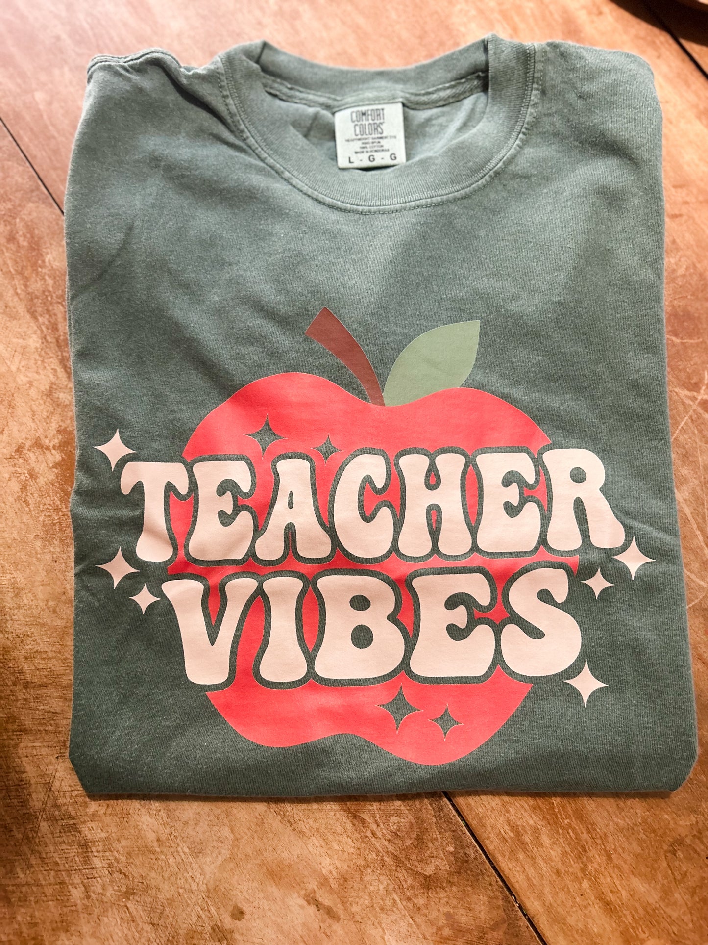 Teacher Vibes Graphic Tee