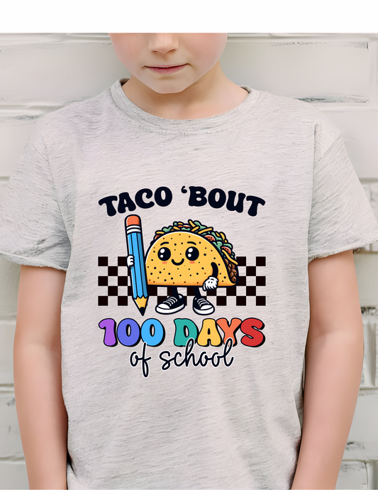 Youth Taco Bout 100 Days Graphic Tee