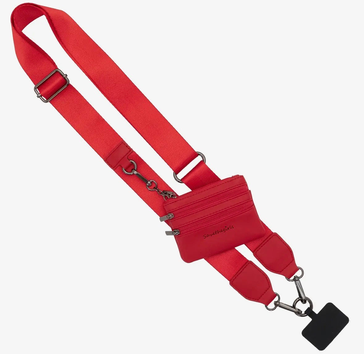Clip & Go Strap With Zippered Pouch By Save The Girls