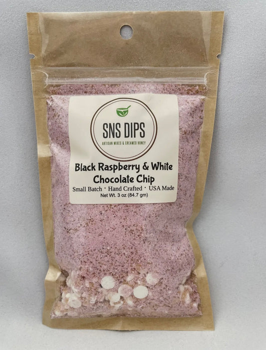 Black Raspberry White Chocolate Chip Dip Mix