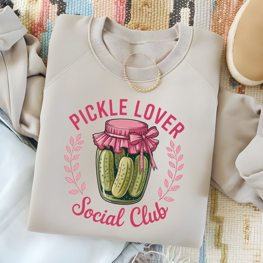Pickle Lover Social Club Graphic