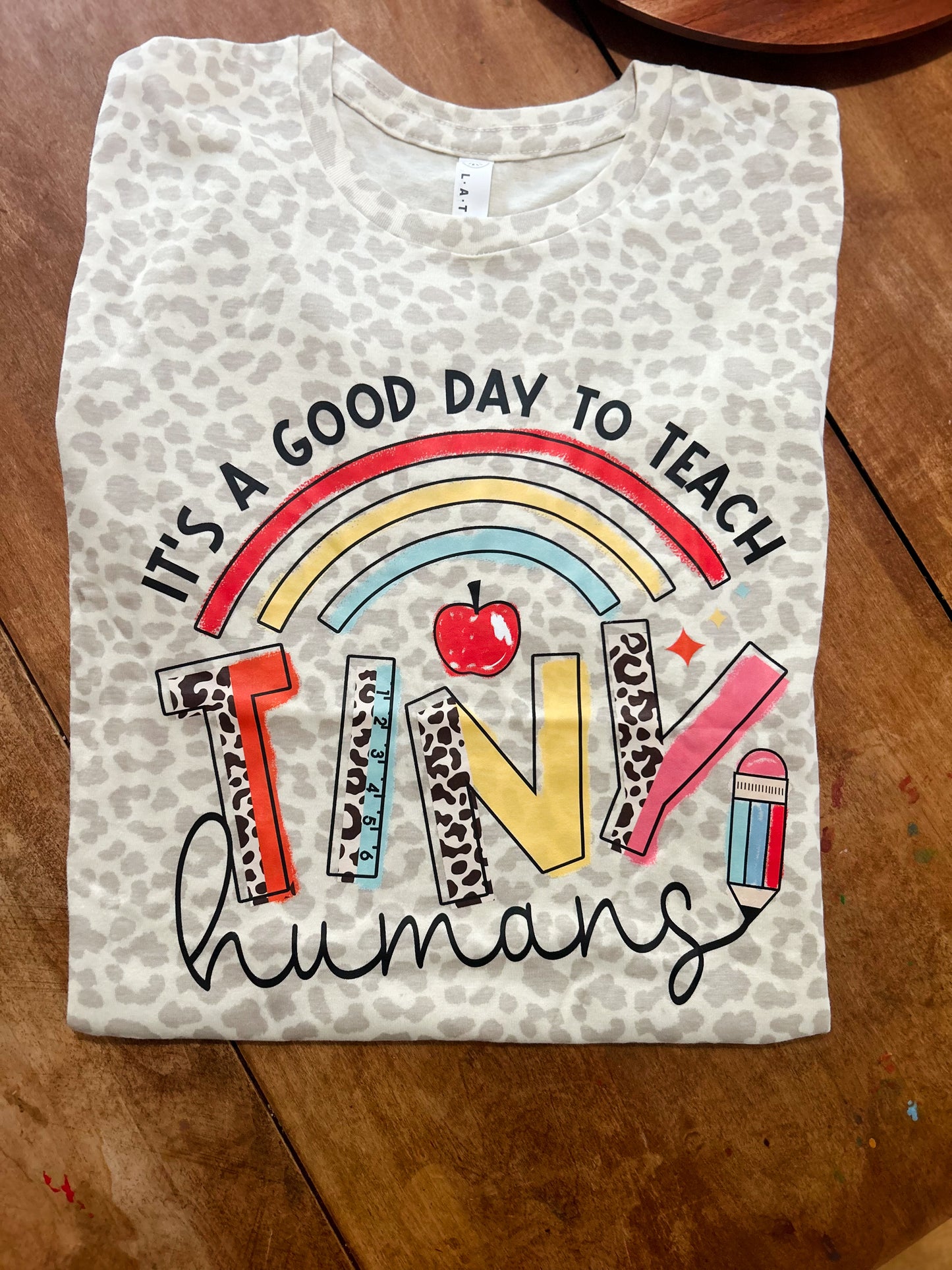 it's A Good Day To Teach Tiny Humans Graphic Tee