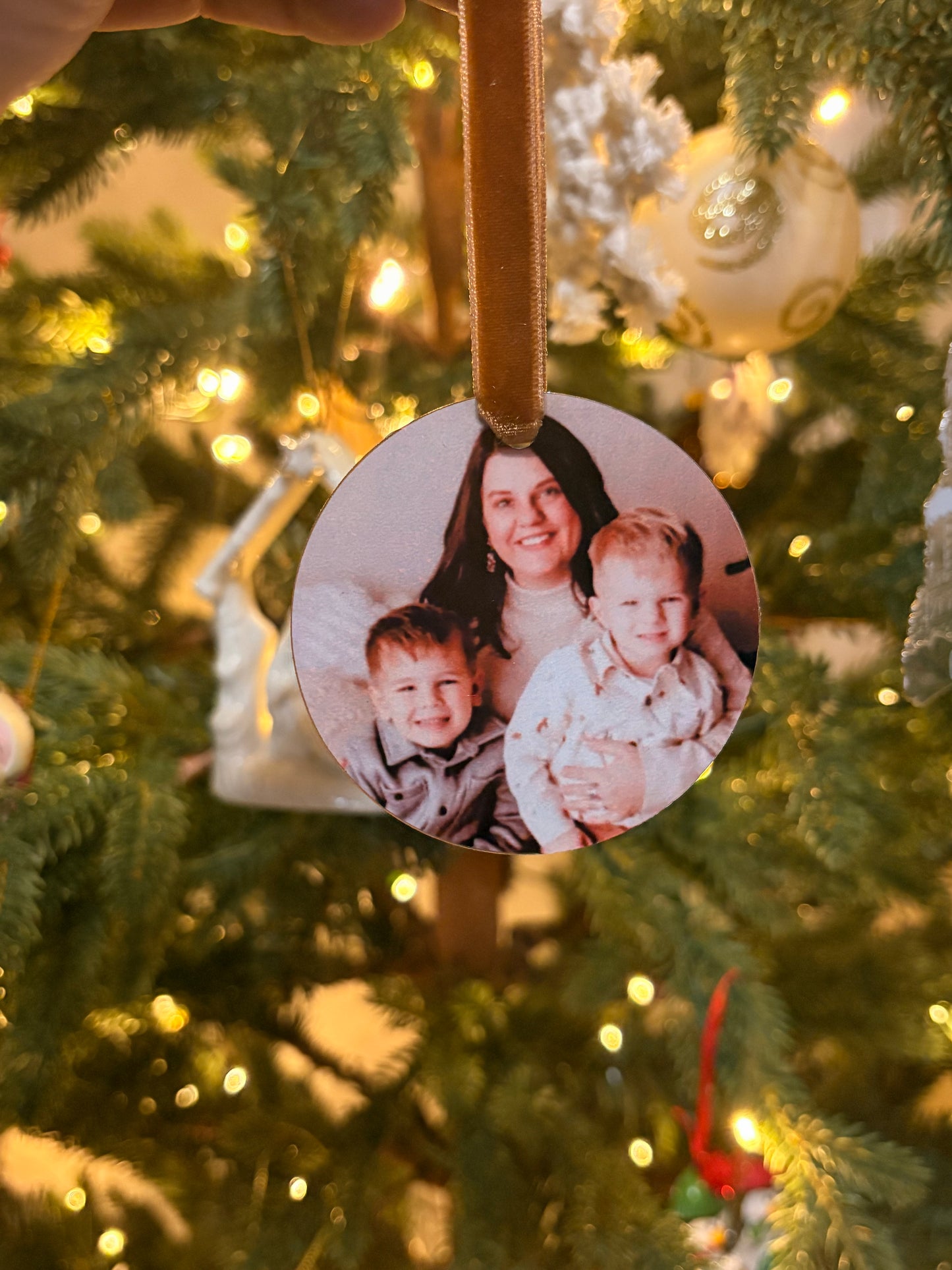 Metal personalized Ornaments