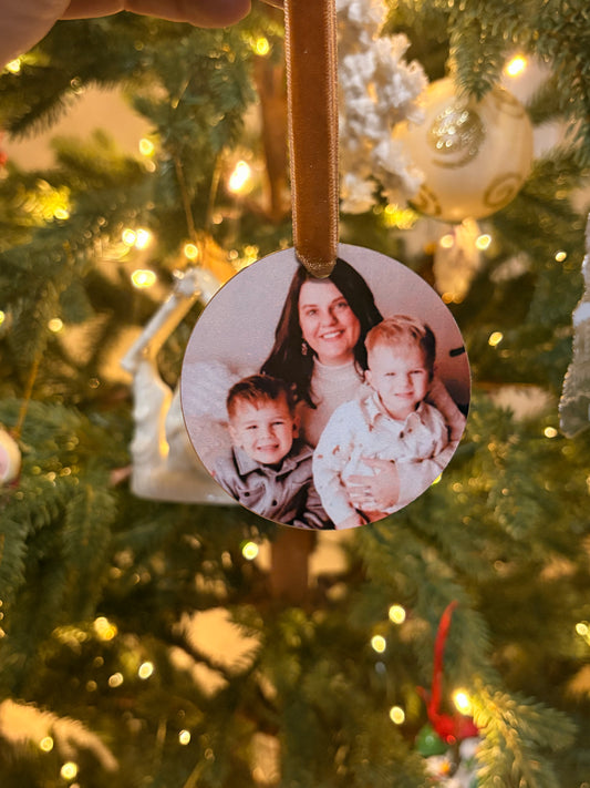 Metal personalized Ornaments