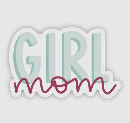 Girl Mom Sticker
