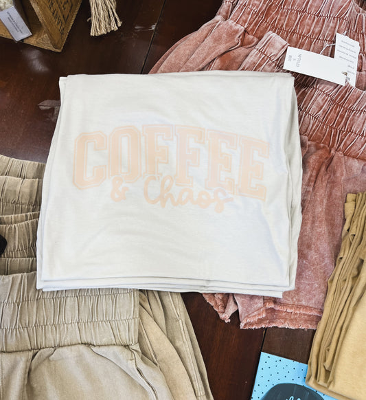 Coffee & Chaos Graphic Tee