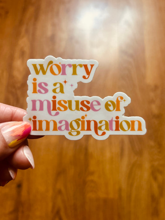 Don’t Worry Sticker