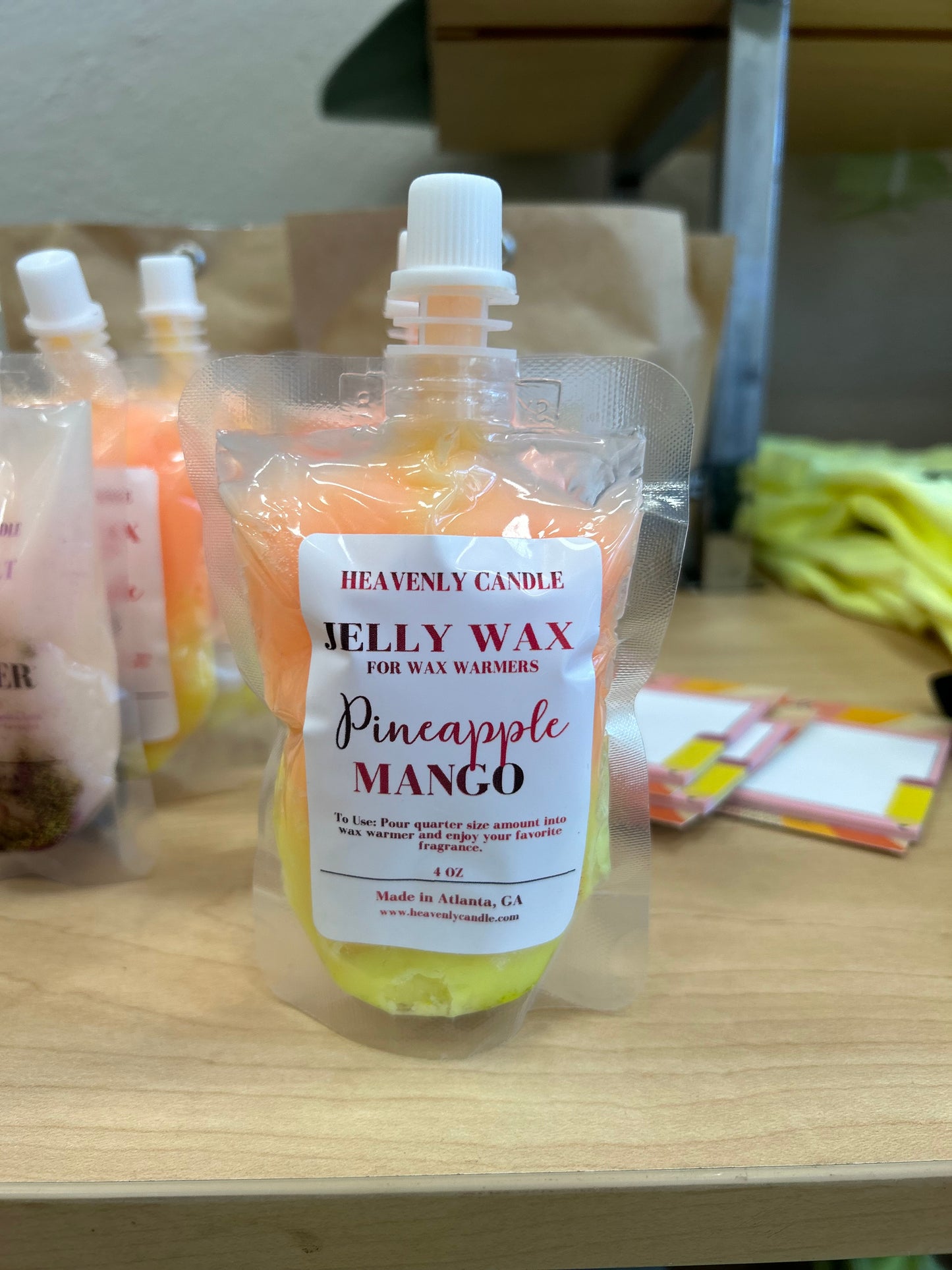 Pineapple Mango Jelly Squeeze Wax