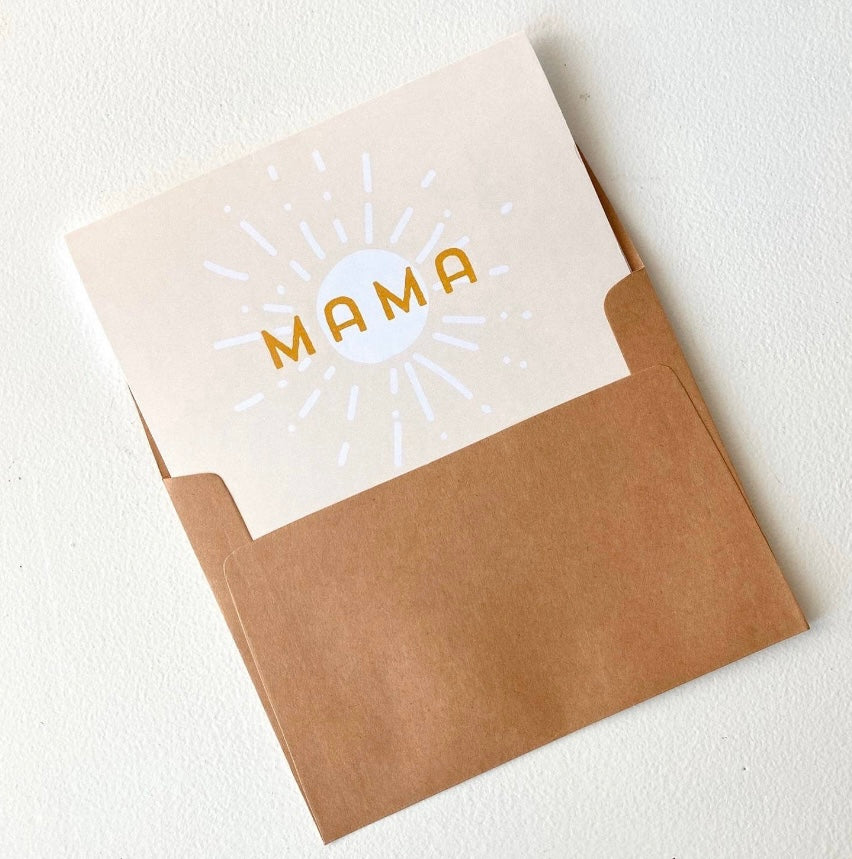Boho Mama Card