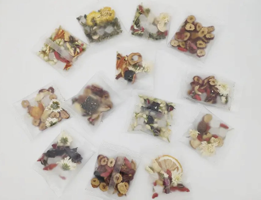 Flowers & Fruit Loose Tea Packet-Goji Berry