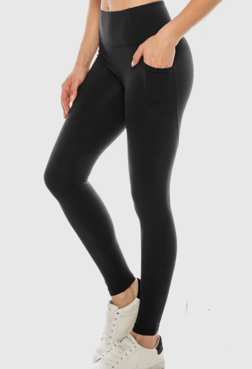 Pick Me Up Yoga Leggings With Pockets