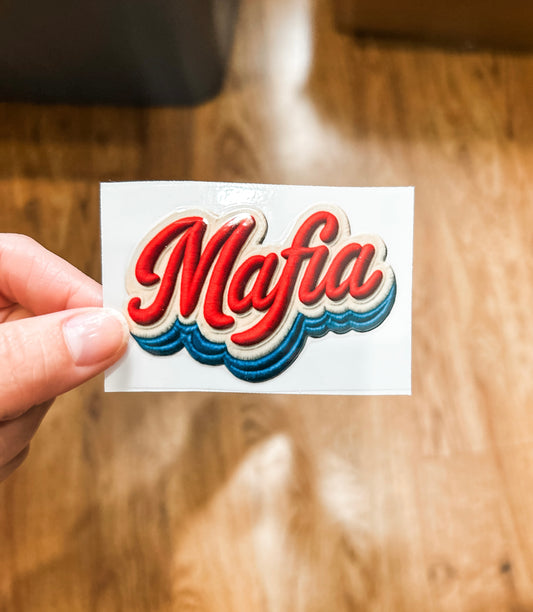 Mafia Vinyl Sticker