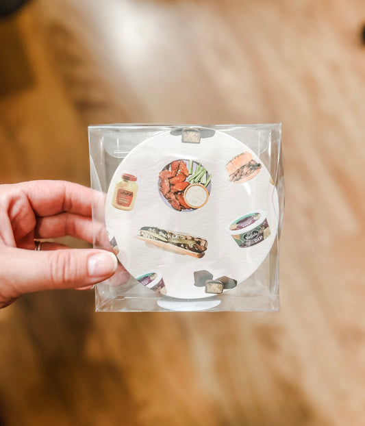 Tailgate Time Coaster Set