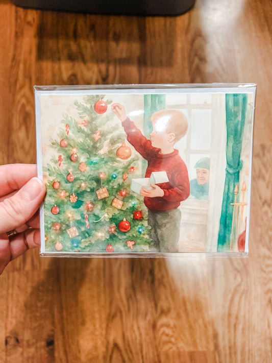 Time To Decorate Christmas Card