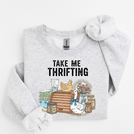 Take Me Thrifting Crewneck