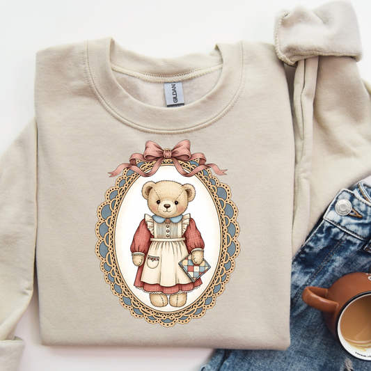 Nostalgic Granny bear Crewneck