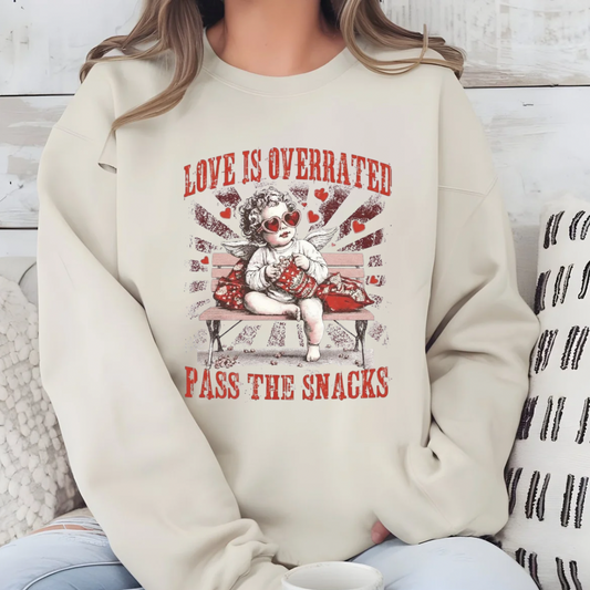 Love Is Overrated Crewneck