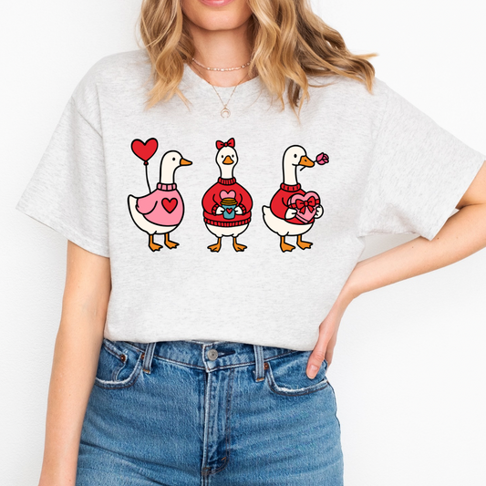 Love You Geese Graphic