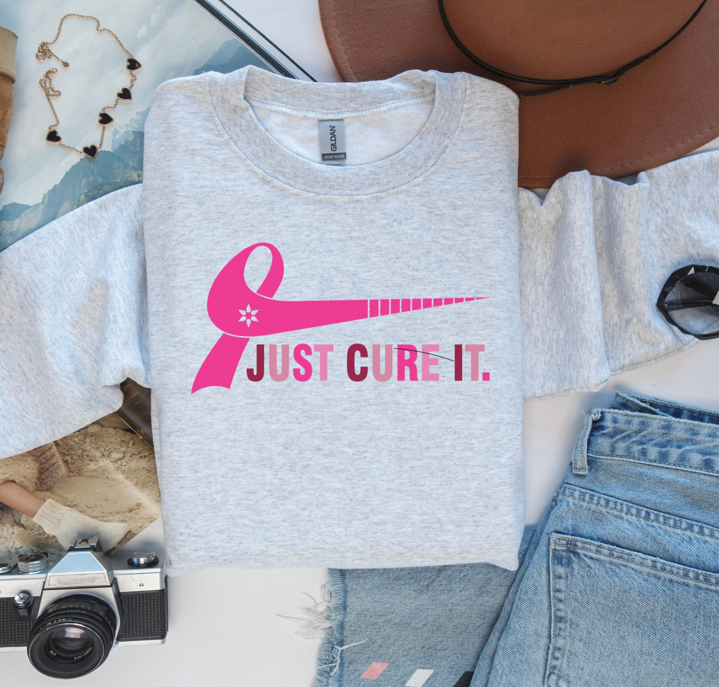 Just Cure It Crewneck