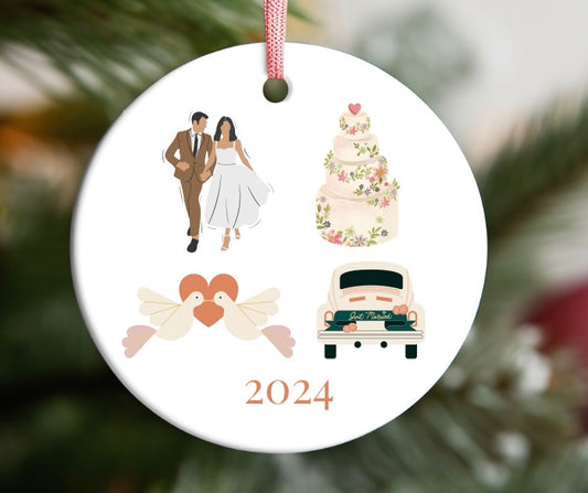 Wedding day Ornament