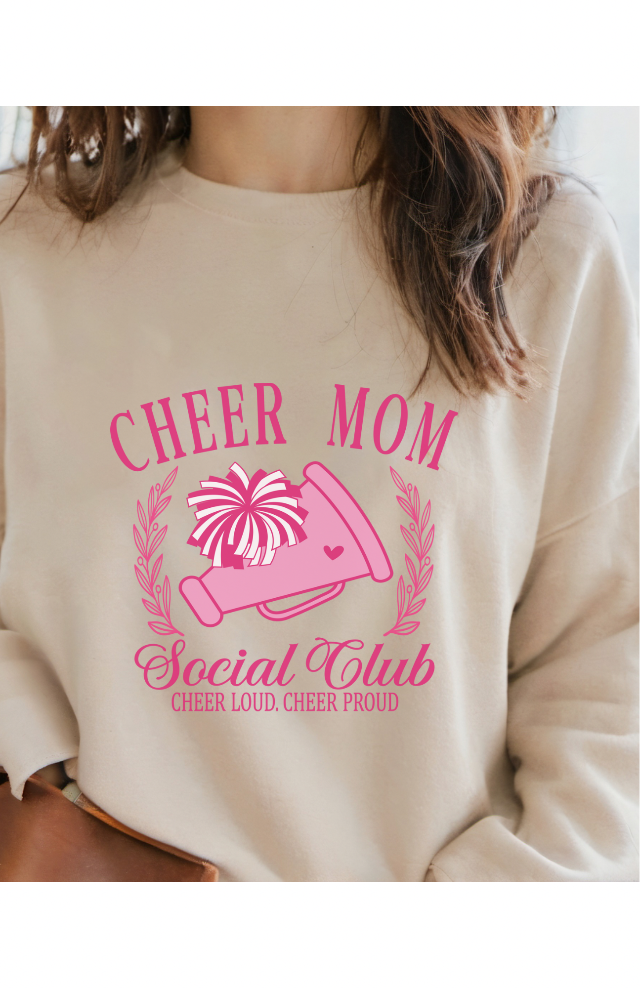 Cheer Mom Social Club Crewneck