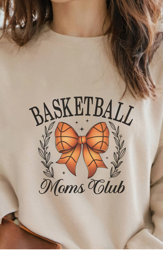 Basketball Moms Club Crewneck