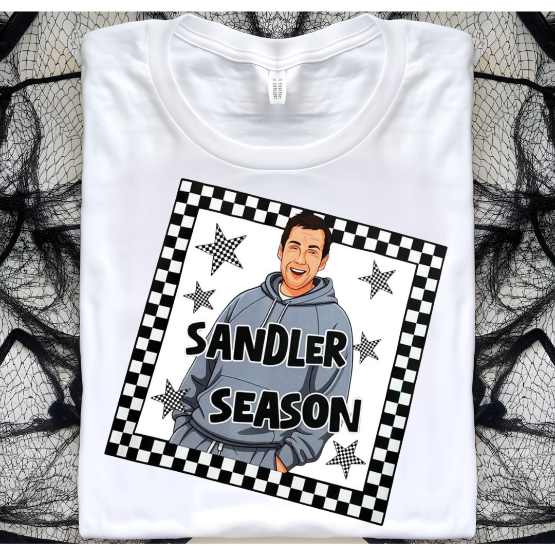 Black And White Sandler Season Graphic