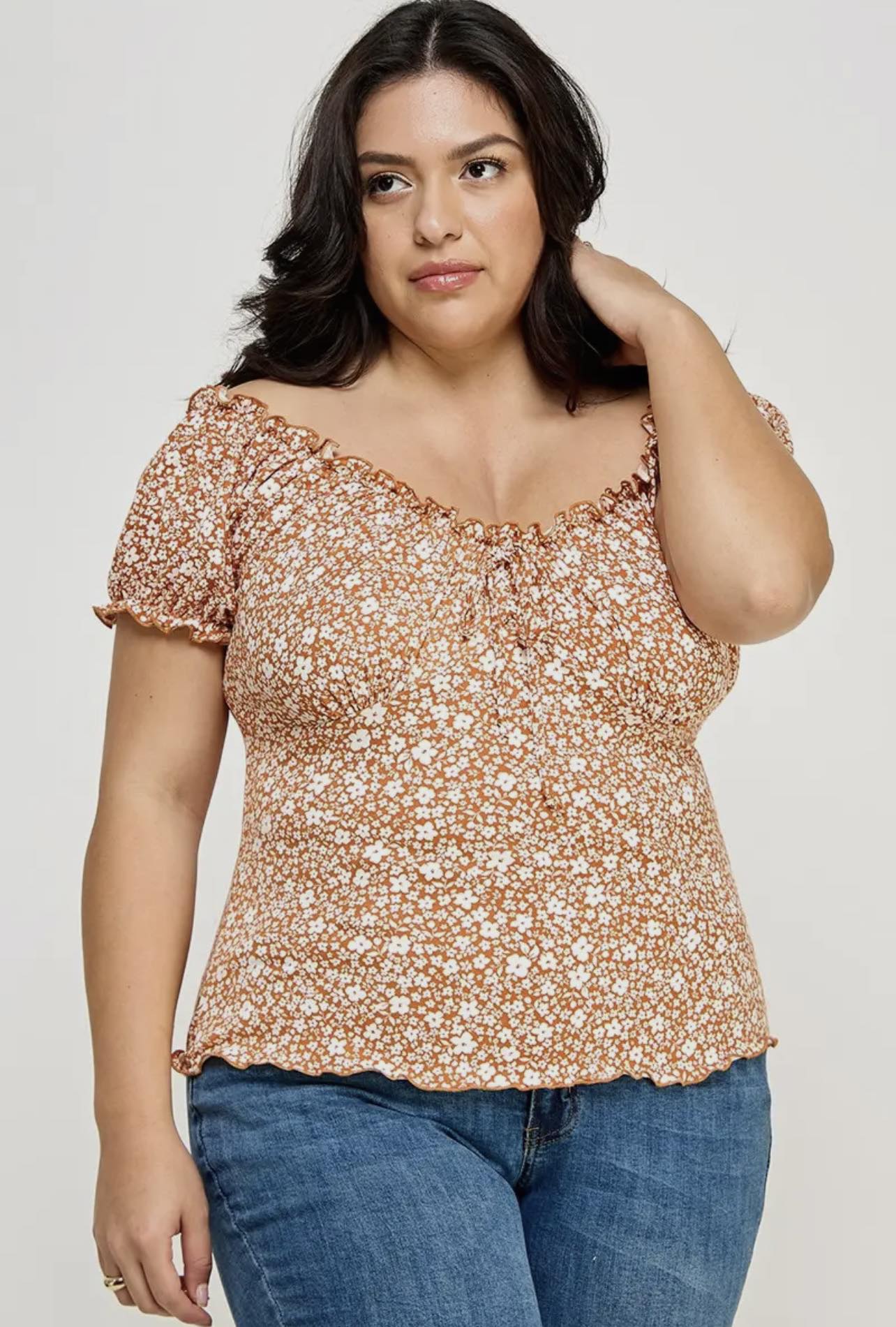 Ginger Ditzy Floral Top