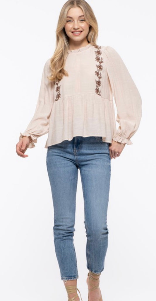 Blake Embroidered Blouse