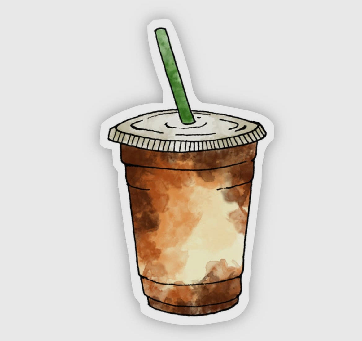 Ice Coffee Sticker